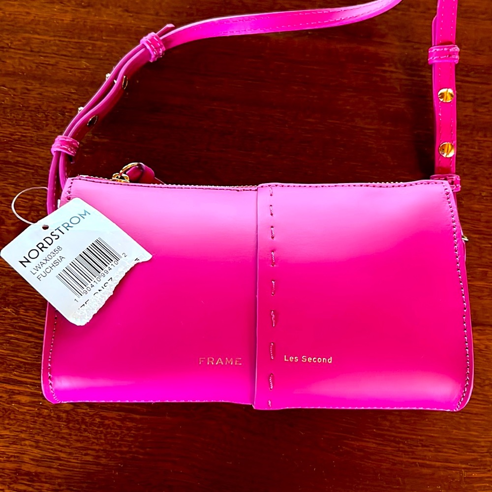 FRAME FUCHSIA CROSSBODY BAG